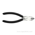 Head Polished Carbon Steel Black Dipped Handle Hardware Side Cutting Tool